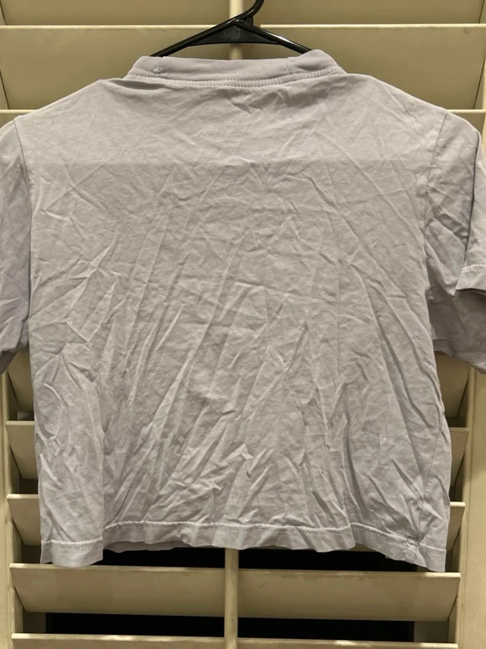 Nike White Tee with Multicolor Floral Swoosh and Gold Script